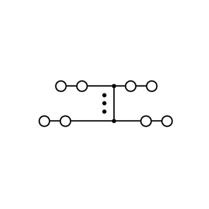 1173850000 - 8-Level Grey Connection Hub, 35x15 mm, 1.5 mm²  (Pack of 20)