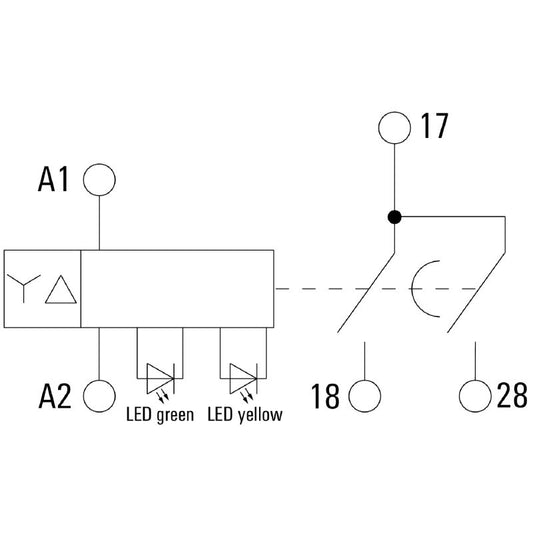 2697270000 - TFI Series 12-240V Timer with 2NO Contacts, 3A Rating