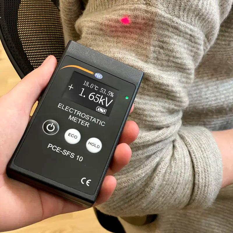 PCE-SFS 10 - ±60 kV DC Magnetometer with Lasers and Temperature/Humidity Sensor