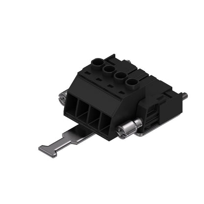 1951160000 - 7.62mm 4-Pole Male PCB Connector, 180° Angle  (Pack of 25)