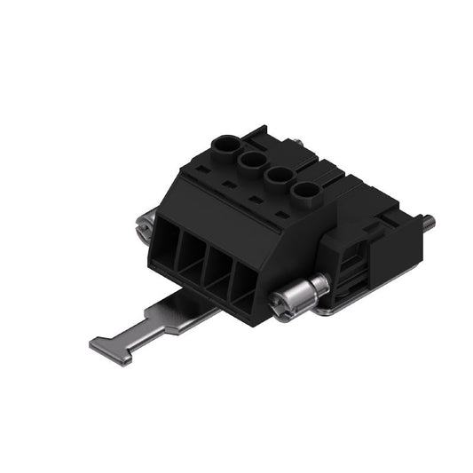 1951160000 - 7.62mm 4-Pole Male PCB Connector, 180° Angle  (Pack of 25)