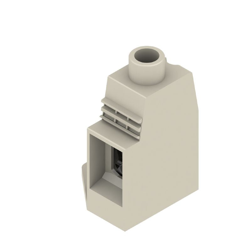 1047520000 - 15mm PCB Terminal, 90° Angle, 4.5mm Solder Pin, Pebble Grey  (Pack of 20)