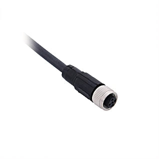 ZDDL002 - 5m M12 5-Pin Connection Line, IP65/IP67 Rated