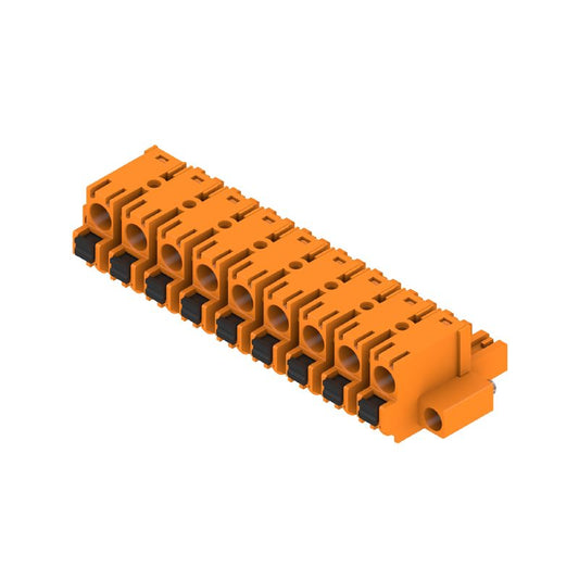 1230290000 - 9-Pole 180° PCB Female Connector with Push-In Design  (Pack of 18)