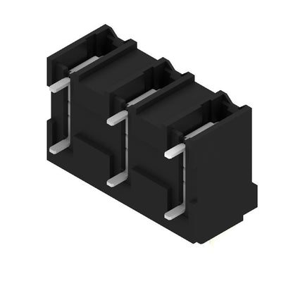 1874570000 - 7.62mm Pitch Black PCB Terminal, 3 Poles, Push-In Mechanism  (Pack of 265)