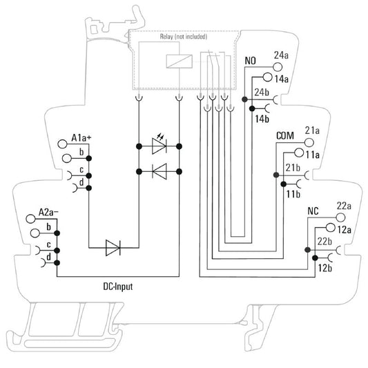 2680960000 - 12V DC Relay Socket with 10A Contacts, UL Certified  (Pack of 10)
