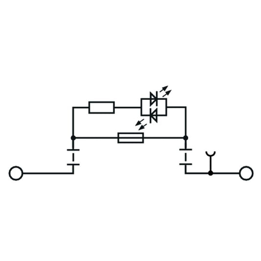 1763950000 - 36V Fuse Terminal, 6.3A, Screw Connections, Dark Beige  (Pack of 25)
