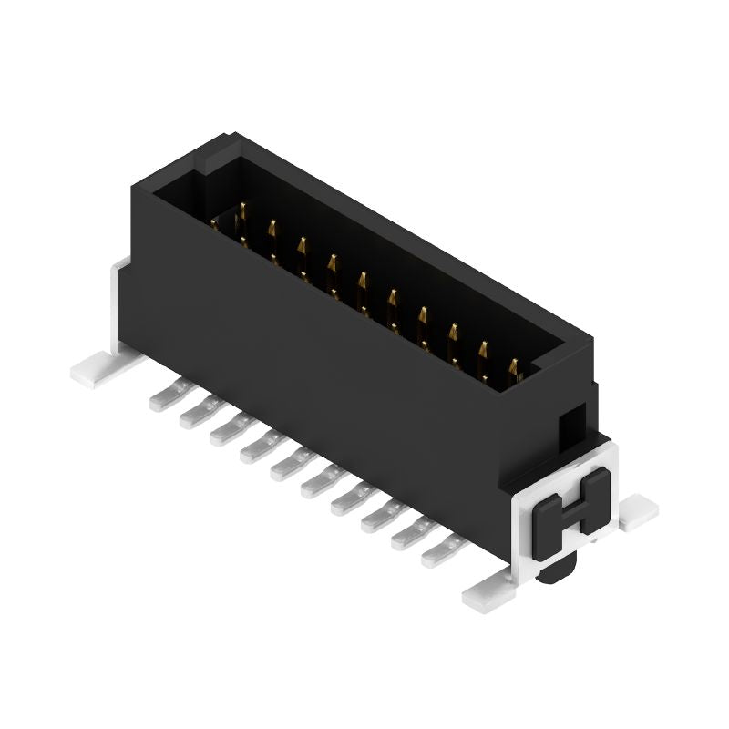 2747000000 - 20-Pole PCB Male Header Connector, 1.27mm Pitch, RoHS Compliant  (Pack of 280)
