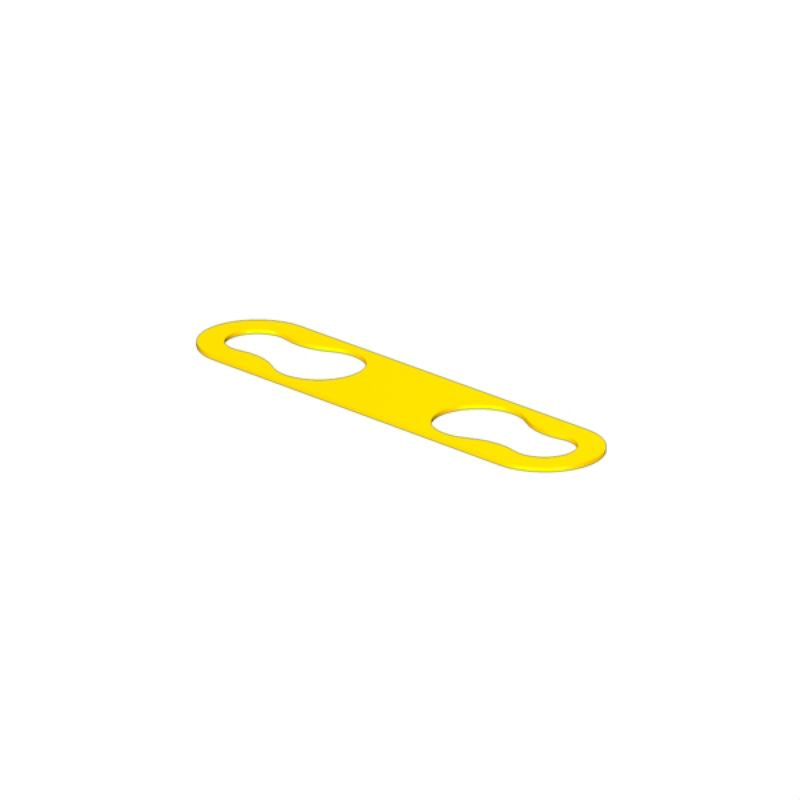 2006450000 - Yellow Cable Markers for 3.5-5mm Wires, 17x6.4mm  (Pack of 2000)