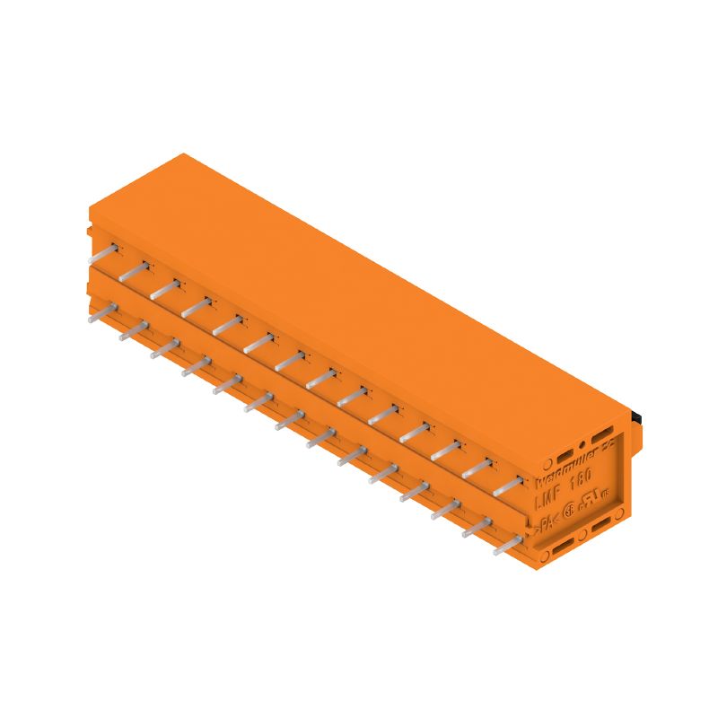1331310000 - 14-Pole 180° PCB Connector, 5.08mm Pitch, Orange  (Pack of 20)