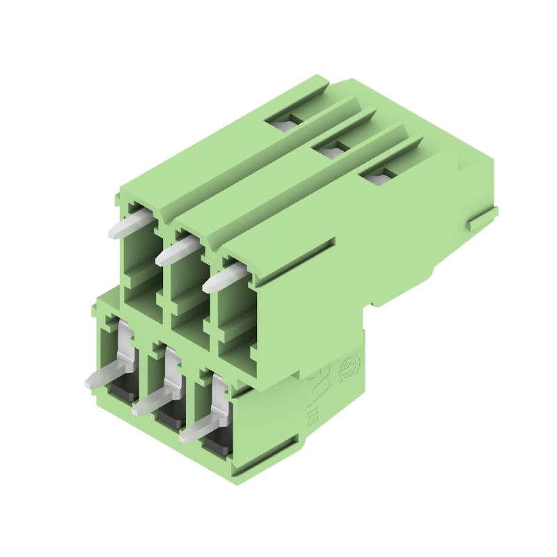 1916020000 - 5.08mm Pitch PCB Terminal Block, 6 Poles at 90° Angle  (Pack of 64)