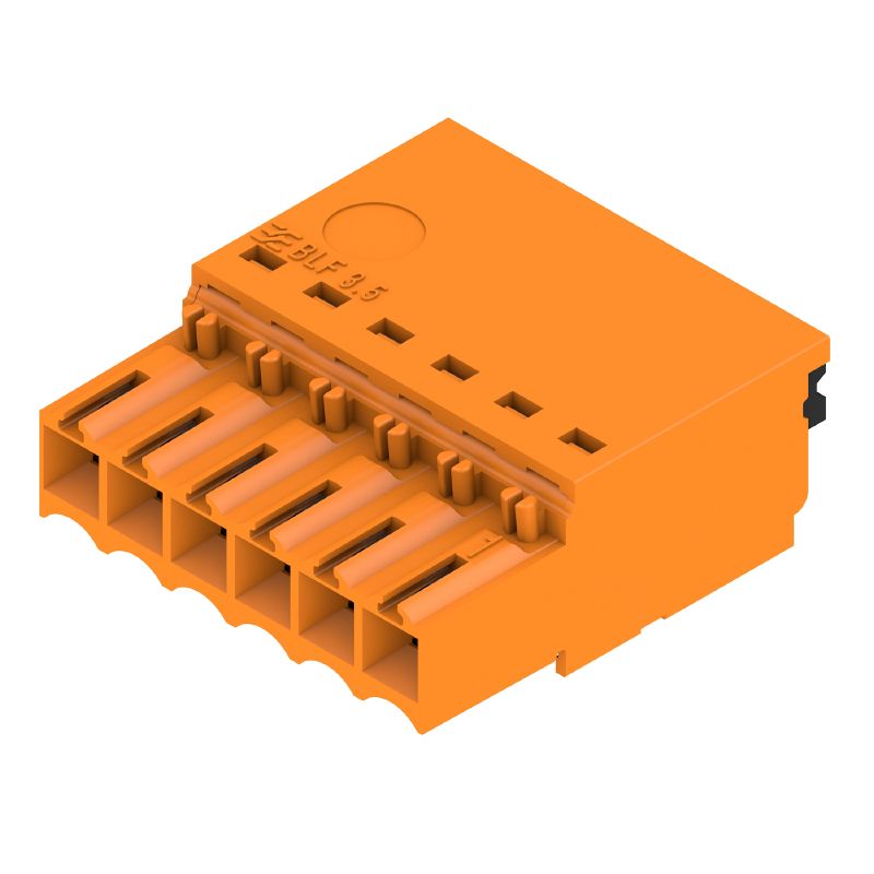 2799780000 - 3.50mm Female 6-Pole PCB Plug Connector with PUSH IN Design  (Pack of 84)