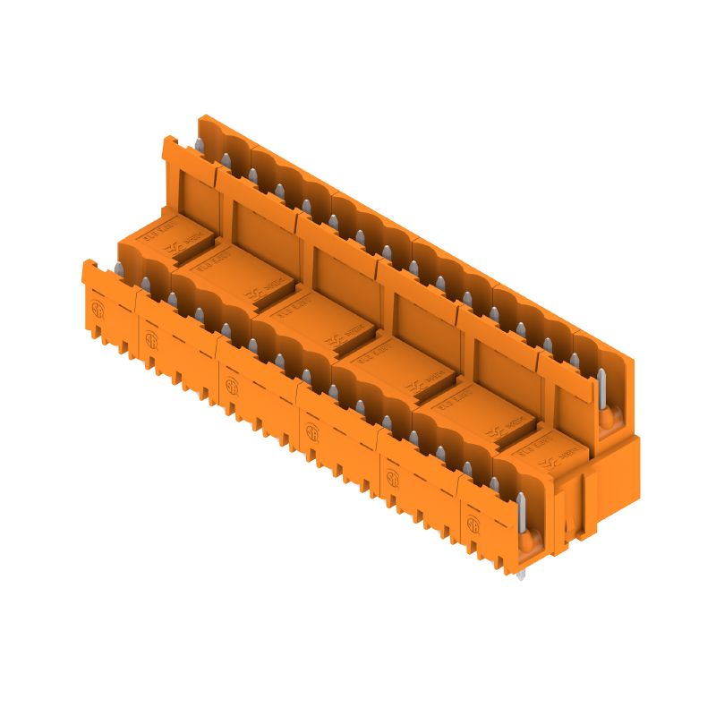 1725790000 - 180° PCB Connector, 32 Poles, 5.08mm Pitch, Tinned Orange  (Pack of 10)