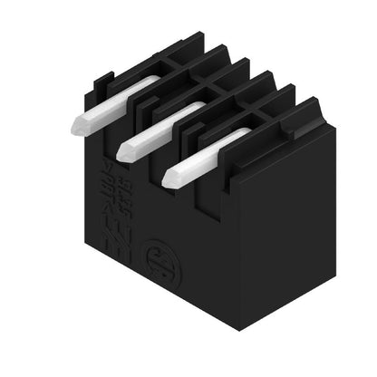 1683230000 - 3-Pole 3.5mm PCB Connector, THT Male Header, Black Finish  (Pack of 100)