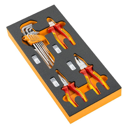 2683760000 - Foam Inlay Pliers for Tool Chests and Assembly Tasks