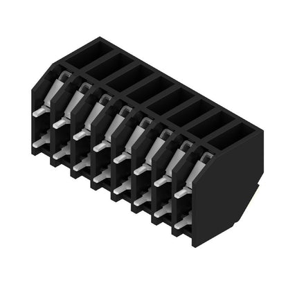 1885470000 - 3.81mm PCB Terminals, 8 Poles, 135° Angle, Black  (Pack of 17)