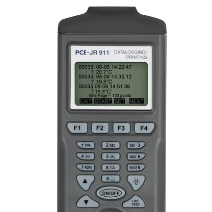 PCE-JR 911 - Versatile Non-Contact Thermometer with Memory & Thermal Printer