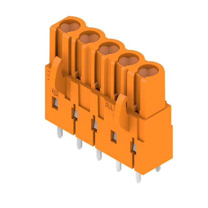 1646280000 - 5-Pin 5.08mm THT PCB Connector, 180° Orientation, Black Box  (Pack of 72)