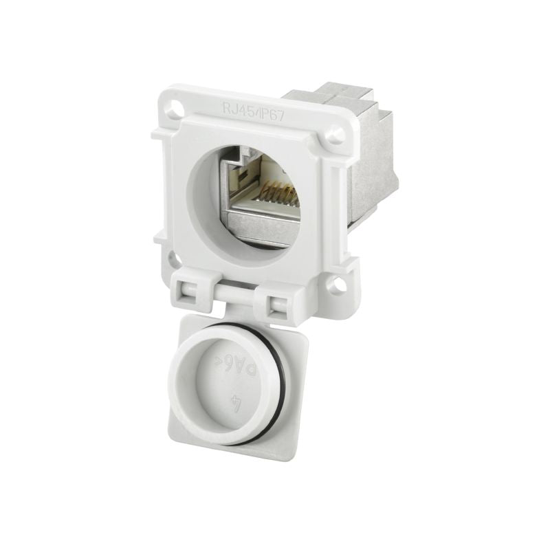8808440000 - IP67 Cat.6A RJ45 Module Flange with IDC Connection