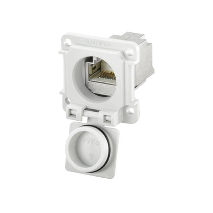 8808440000 - IP67 Cat.6A RJ45 Module Flange with IDC Connection