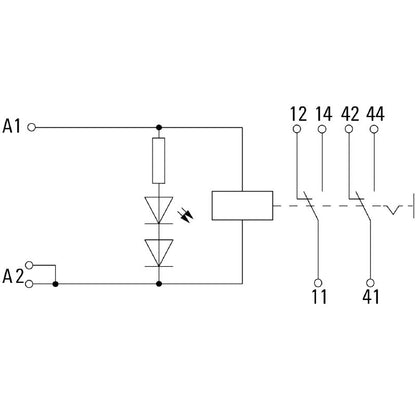 8920960000 - RCMKIT-I 115VAC Relay Module with 2 CO Contacts  (Pack of 10)