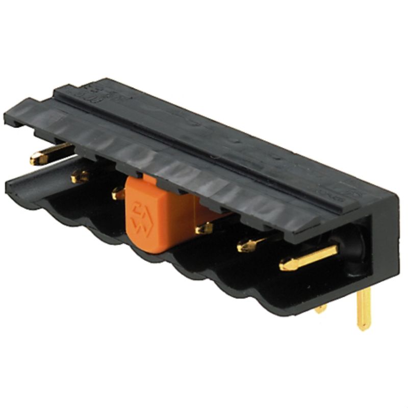 1598300000 - Orange PCB Connector, One Pole, PBT Insulation, -50°C to 100°C  (Pack of 100)