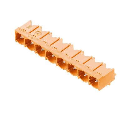 1980430000 - 7.62mm PCB Male Connector, 8 Poles, 90° Angle  (Pack of 50)