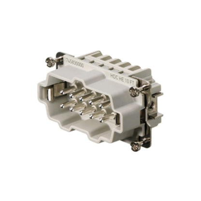 1745830000 - 10-Pole Male Connector, 500V 16A, Tension-Clamp