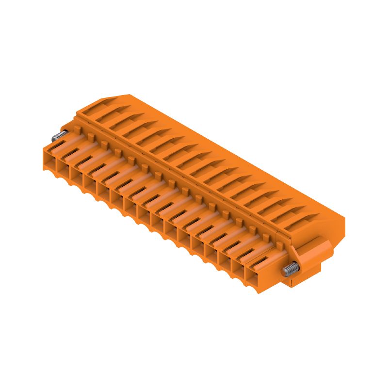 1640070000 - 3.5mm 16-Pole PCB Female Connector with 270° Output  (Pack of 30)