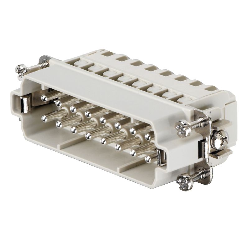 1896830000 - Beige HDC HA 16 MT Connector, 250V, 16A, Tension-Clamp
