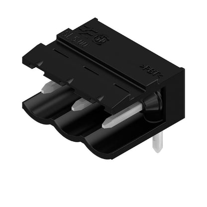 1626000000 - 5mm Pitch 3-Pole PCB Connector with 90° Elbow  (Pack of 100)