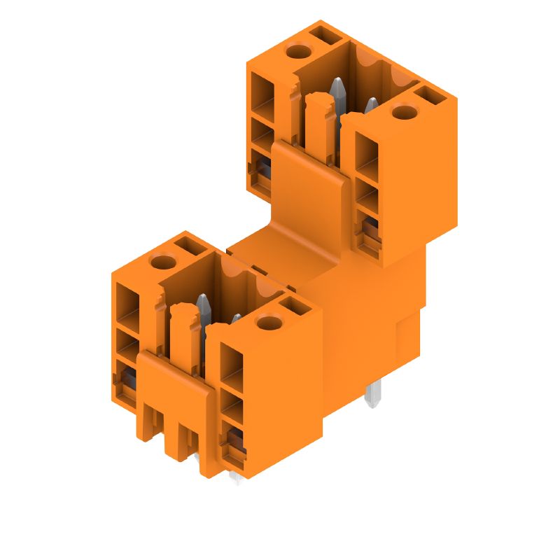 1641240000 - 3.50mm 4-Pole PCB Connector, 180° Angle, 50-Pack  (Pack of 50)