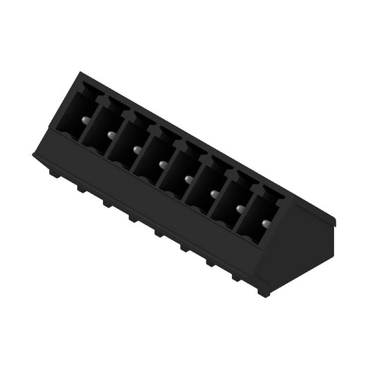 1977990000 - 3.81mm 8-Pole PCB Male Header Connector, Tinned Black  (Pack of 50)