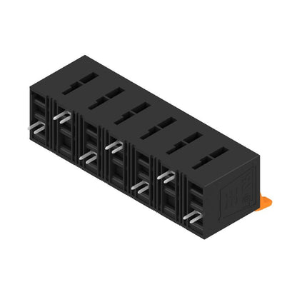 2492050000 - 15mm Pitch Black PCB Terminal with 7 Poles and 5mm Pins  (Pack of 10)