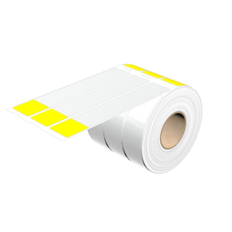 1751561687 - Yellow Cable Markers, 25mm x 140mm, Self-Adhesive Labels