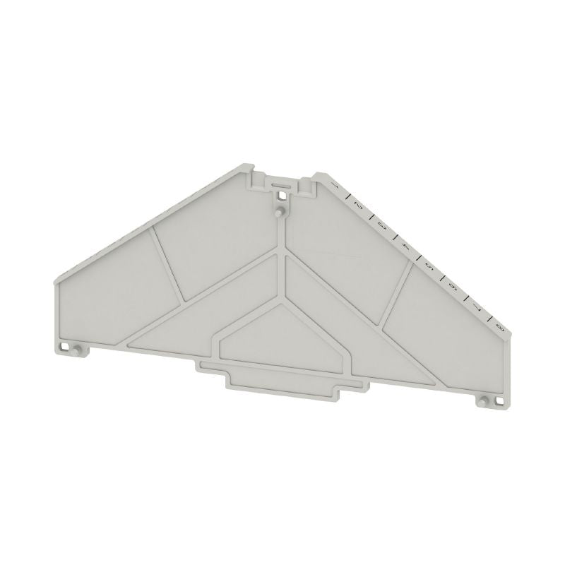 1230080000 - Grey 2mm P-Series Partition Plate '1-8' Horizontal Layout  (Pack of 10)