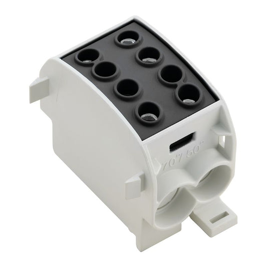 1561830000 - Black 300A Wire Distributor Terminal for 70 mm² Connections  (Pack of 3)