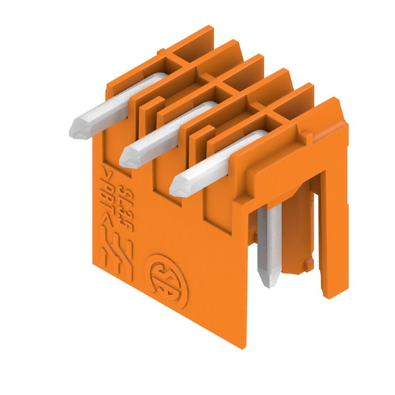 1597220000 - 3-Pole THT PCB Plug Connector, 3.5mm Pitch, 90° Angle  (Pack of 100)