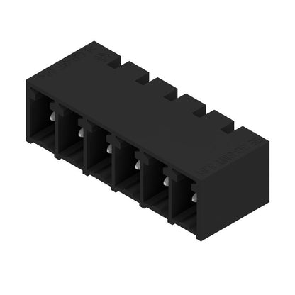 1863000000 - Black 6-Pole 3.81mm Male Header PCB Connector  (Pack of 50)