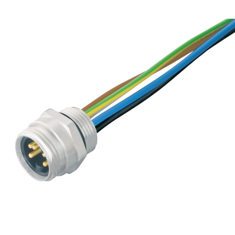 1292410000 - 7/8" Built-in Plugs, 0.2m Cable, 4 Poles, PG 13.5