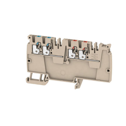 1988230000 - Dark Beige 2.5 mm² Modular Terminal, 500 V, PUSH IN  (Pack of 50)
