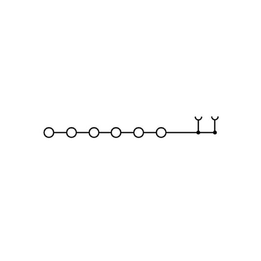 2683440000 - Dark Beige 1.5 mm² PUSH IN Modular Distribution Terminal  (Pack of 50)