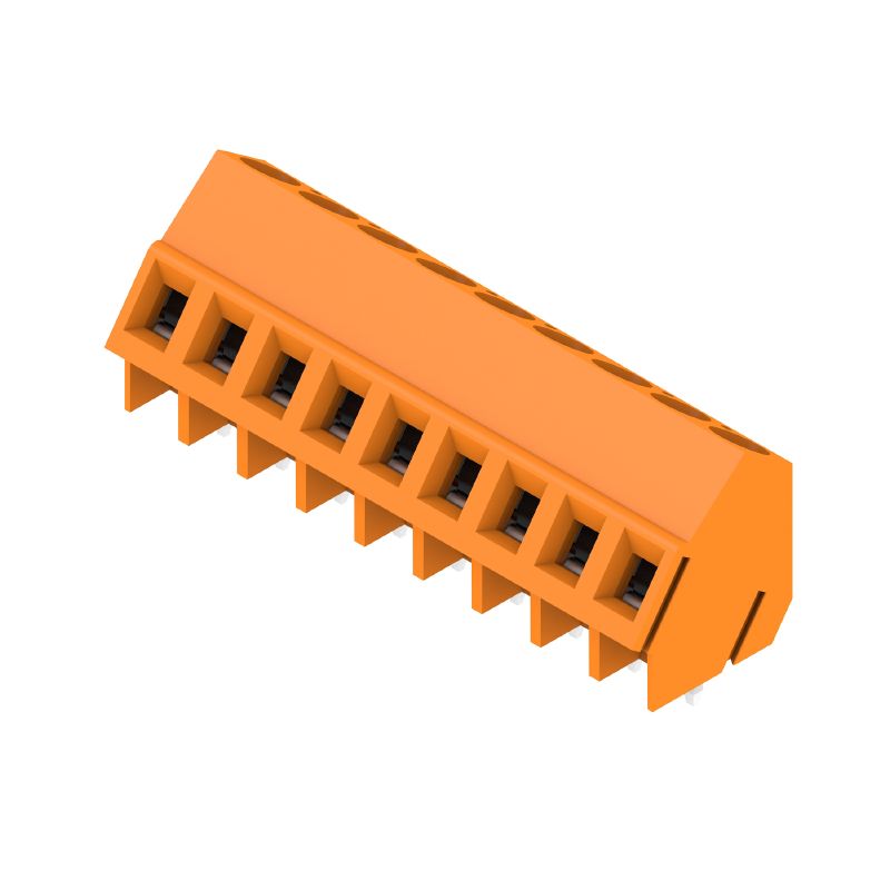 9994600000 - 5.08mm PCB Terminal, 9 Poles, 135° Angle, 3.5mm Pins  (Pack of 50)