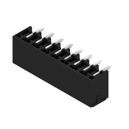 1036550000 - 8-Pole 3.81mm Plug-In Male Header with 270° Elbow  (Pack of 50)