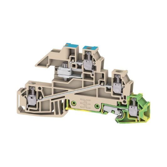 1030600000 - Dark Beige Multi-Level Terminal Block, 2.5mm², 24A, 5 Connections  (Pack of 50)