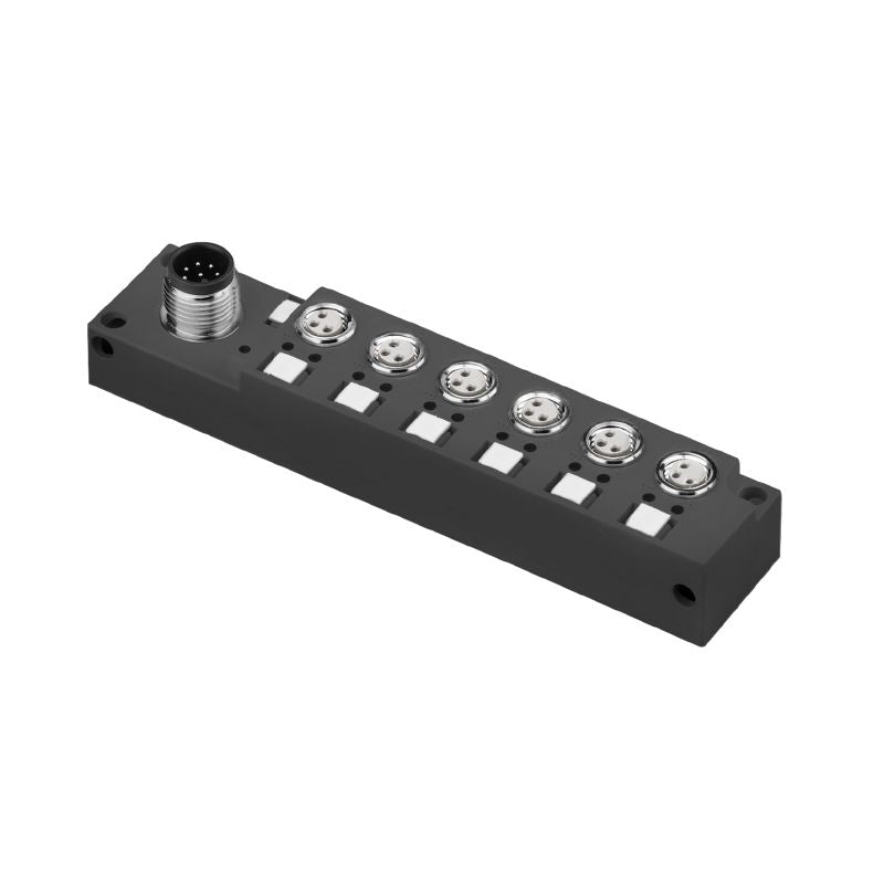 1828730000 - M12 8-Pole Conforming Device with LED, 30V PNP Type