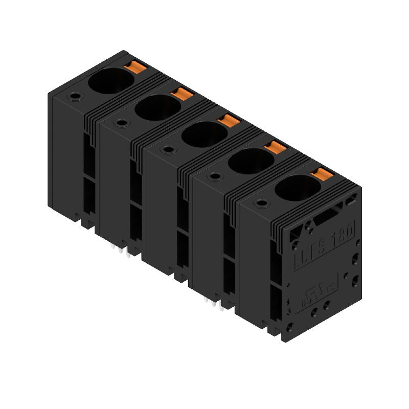 2492240000 - 15mm 5-Pole Black Push-In PCB Terminal Connector  (Pack of 20)