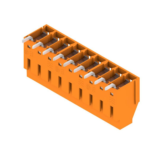 2429570000 - 5mm PCB Terminal with 9 Poles and 3.2mm Pins in Orange  (Pack of 36)