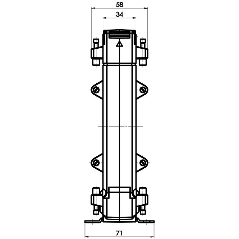 2728160000 - 2000A Split-Core Current Transformer, Indoor Use, Compact Design