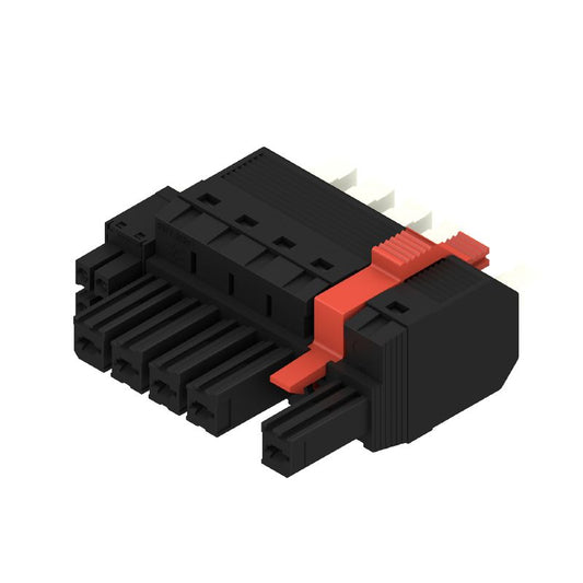 2628840000 - 7.62mm Female PCB Connector, 5 Poles, PUSH IN Technology  (Pack of 36)